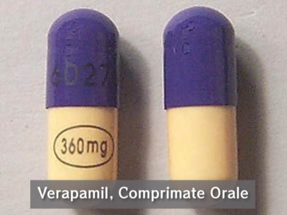 Verapamil, Capsulă Orală