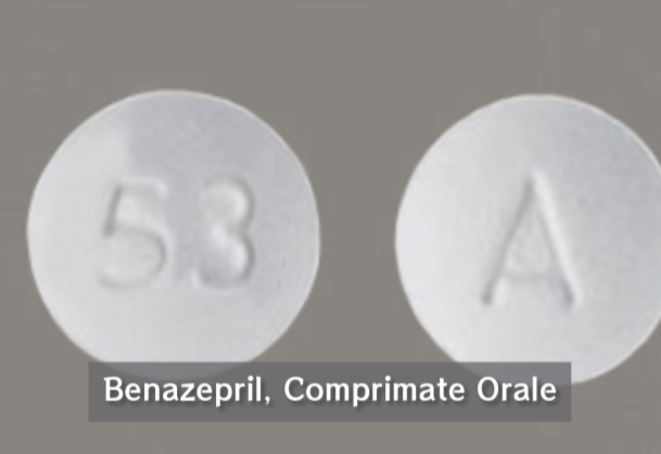 Benazepril, Comprimate Orale