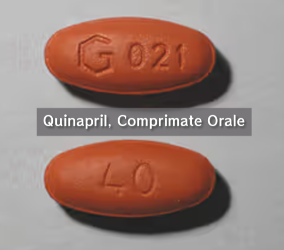 Quinapril, Comprimate Orale