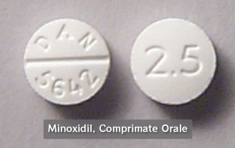 Minoxidil, Comprimate Orale