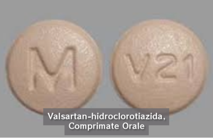 Valsartan-hidroclorotiazidă, Comprimate Orale
