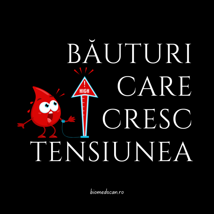 bauturi care cresc tensiunea : alcool, cafea, bauturi indulcite cu zahar, bauturi carbogazoase, bauturi la doza, bauturi energizante, bauturi cu lemn dulce
